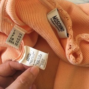 Moschino cardigan. Italy made.